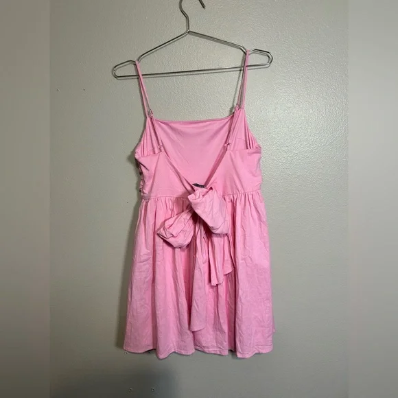 Hello Molly Girly Mood Mini Dress Pink - Picture 4 of 9